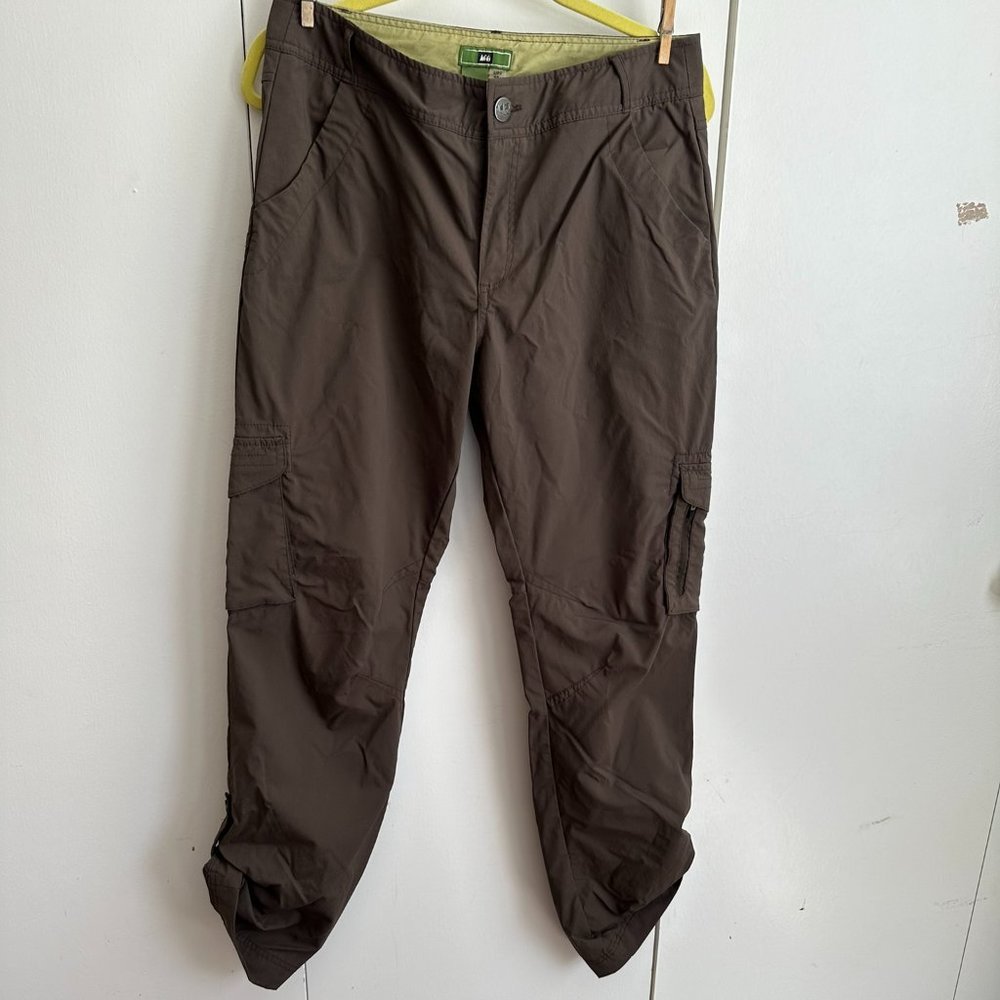 REI Outdoor Hiking Adjustable Active Cargo Pants